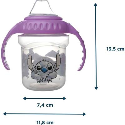 Tasse 250ml Lilo & Stitch - Poignées et bec silicone