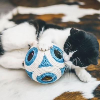 Griffoir XXL AIMÉ - Boule Bleue + 1 Balle 11.5cm
