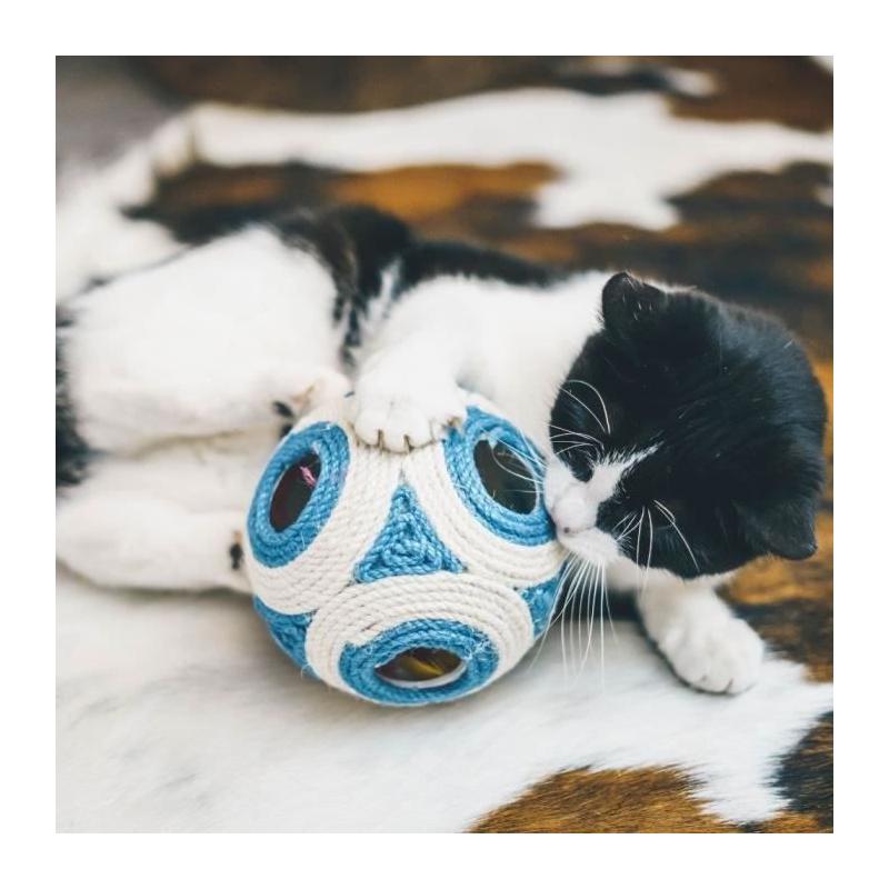 Griffoir XXL AIMÉ - Boule Bleue + 1 Balle 11.5cm