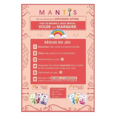 Mantis: Jeu de Société Compact et Ludique