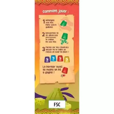 Nouvelle version de Perudo - Jeu de dés excitant