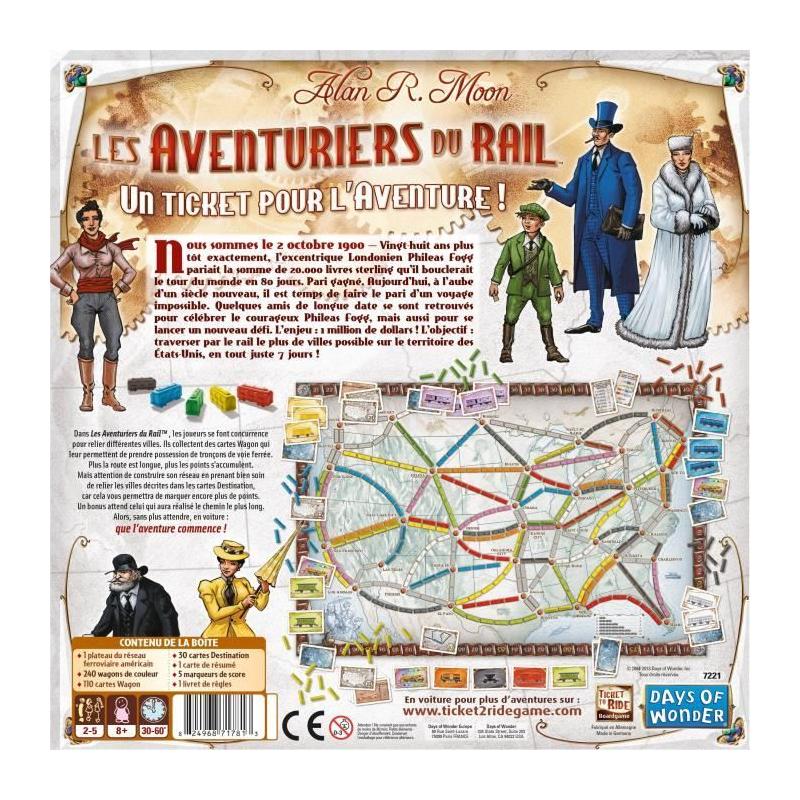 Plongez dans l'aventure avec Les Aventuriers du Rail - Unboxing maintenant!