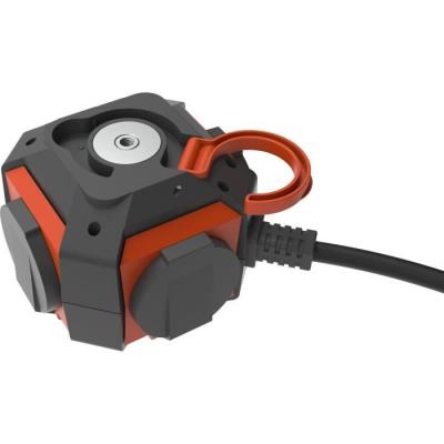 Multiprise Power Globe QUARX - 4 prises avec interrupteur et câble 3m