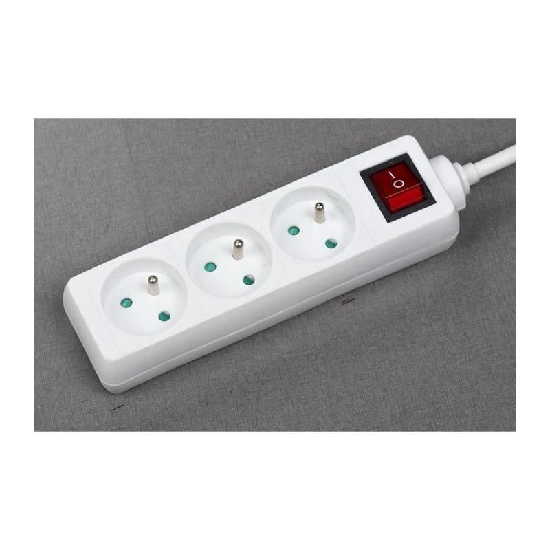 Bloc ménager GAO avec interrupteur - Pratique et sûr