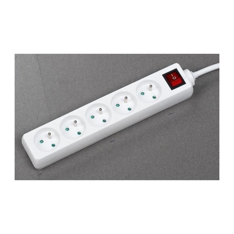 Bloc ménager GAO - 5 prises - Pratique et sûr