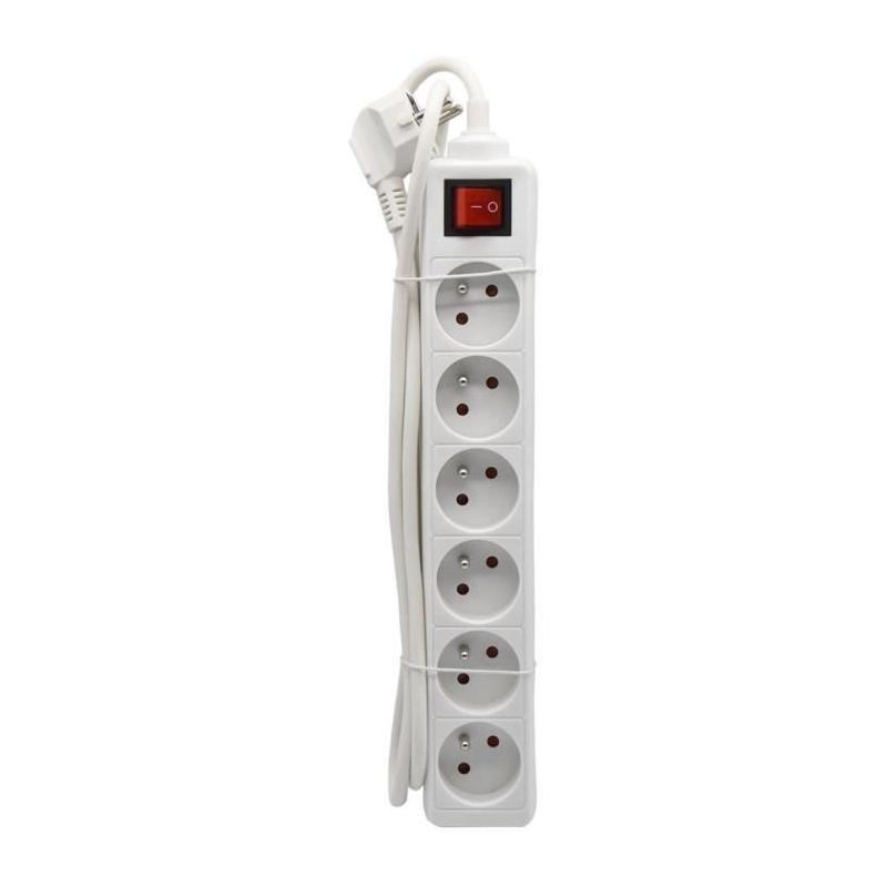 Bloc ménager GAO - 6 prises, protection enfants
