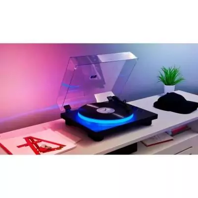 Tourne-disques lumineux avec Bluetooth - BIGBEN INTERACTIVE