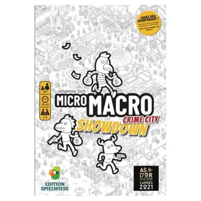 Micro Macro Crime City 4 - Showdown: Jeu de société compact - BLACKROCK