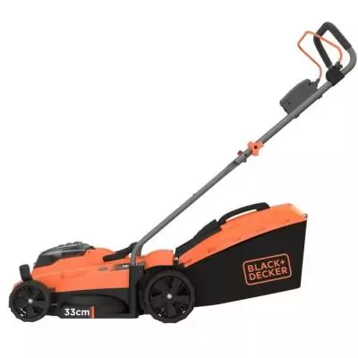 Tondeuse BLACK+DECKER 18V BCMW3318L2-QW - Jardin 350m² - 2 Batteries