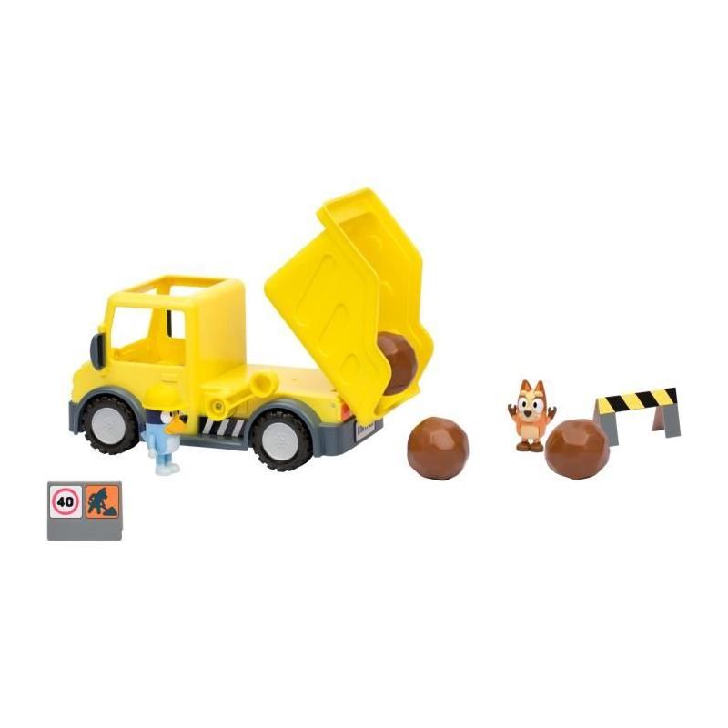 Camion benne BLUEY avec Figurines - Accessoires personnalisables