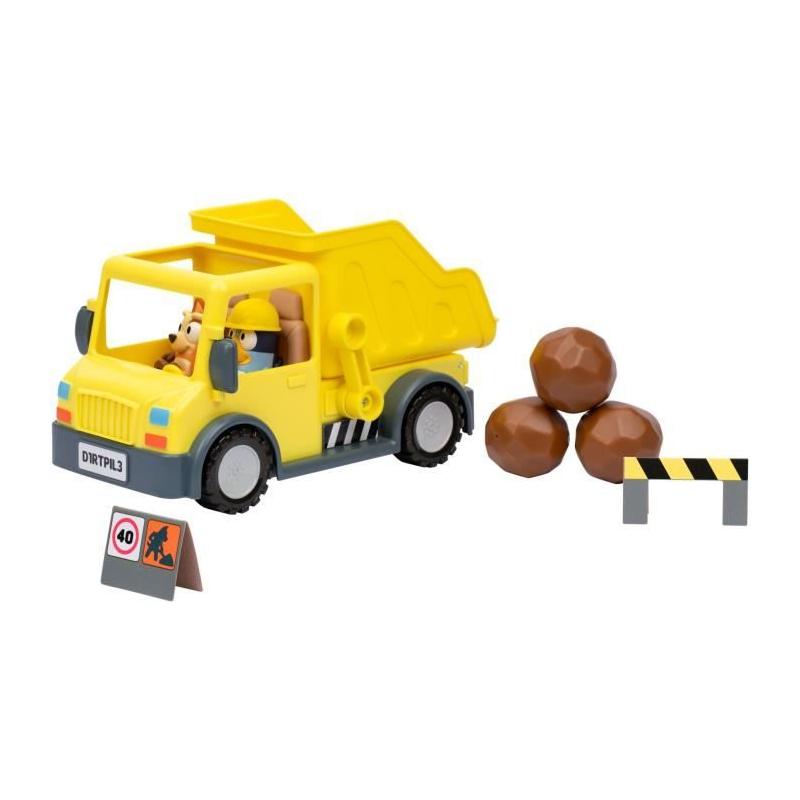Camion benne BLUEY avec Figurines - Accessoires personnalisables