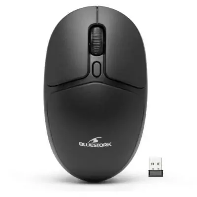 Souris Sans Fil BLUESTORK Office 25 - Noire - Longue Autonomie - Connexion 2.4 GHz