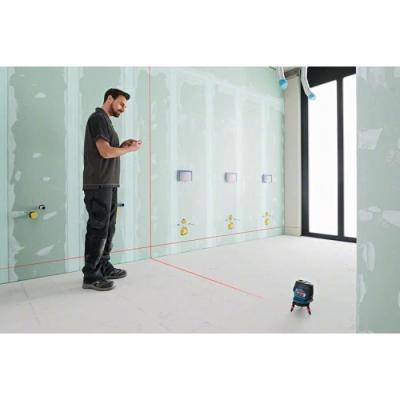 Mesurez avec précision jusqu'à 20m - Laser ligne Bosch Professional GCL 2-50 C + RM2