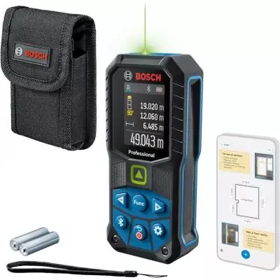 Télémètre laser GLM 50-27 CG Professional Vert - Mesure précise en un clin d'oeil