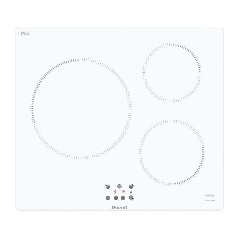 Plaque induction BRANDT -TI364W: performante et compacte