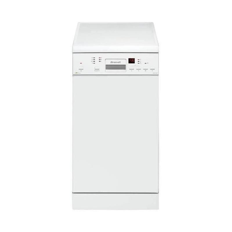 Lave-vaisselle BRANDT DFS1010W : Compact, Performant & Silencieux