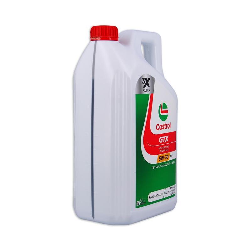 Huile moteur CASTROL GTX 5W-30 RN17 5L - Performances exceptionnelles