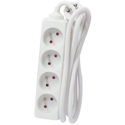 Chacon Bloc Multiprise 4 prises 16A 5m Blanc