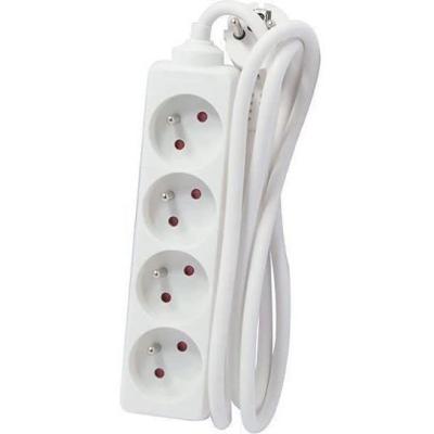 Chacon Bloc Multiprise 4 prises 16A 5m Blanc