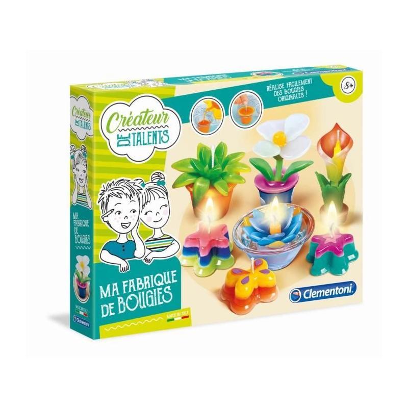 Clementoni - Ma fabrique à bougies: créez vos propres chefs-d'œuvre