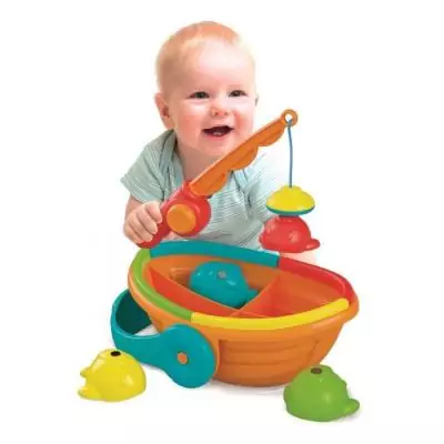 Jeu de pêche à la ligne CLEMENTONI - Dimensions compactes