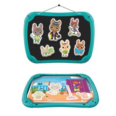 CLEMENTONI - Mallette magnétique pour apprendre les mots et objets