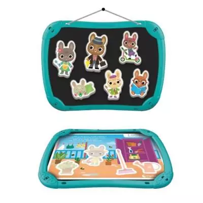CLEMENTONI - Mallette magnétique pour apprendre les mots et objets