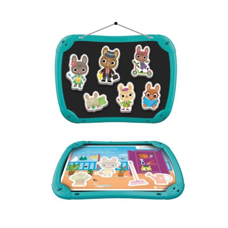 CLEMENTONI - Mallette magnétique pour apprendre les mots et objets