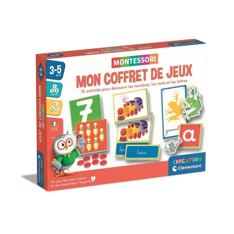 Découvrez le Coffret de Jeux Montessori Clementoni