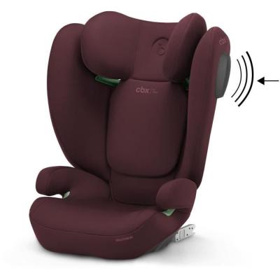 Siège auto CYBEX Solution B3 i-fix Rouge - Inclinable (63x53x27 cm)
