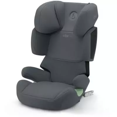 Siège auto CYBEX Solution X i-Fix - Cobblestone Grey : Confort et sécurité assurés