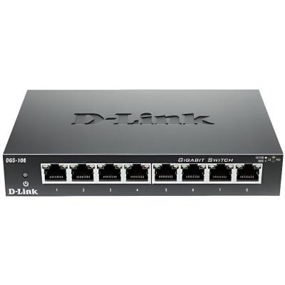 Switch D-Link 8 ports gigabit DGS108 - Compact et performant