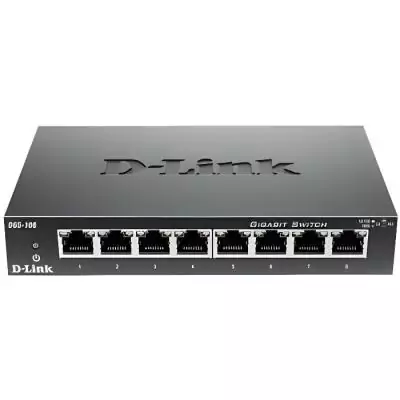 Switch D-Link 8 ports gigabit DGS108 - Compact et performant