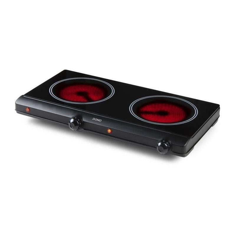 Plaque de cuisson DOMO 2 feux - Compact et pratique - DO339KP