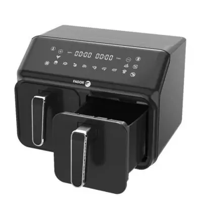 FAGOR Airfryer 8L - Friteuse sans huile 2 cuves de 4L - 2200W