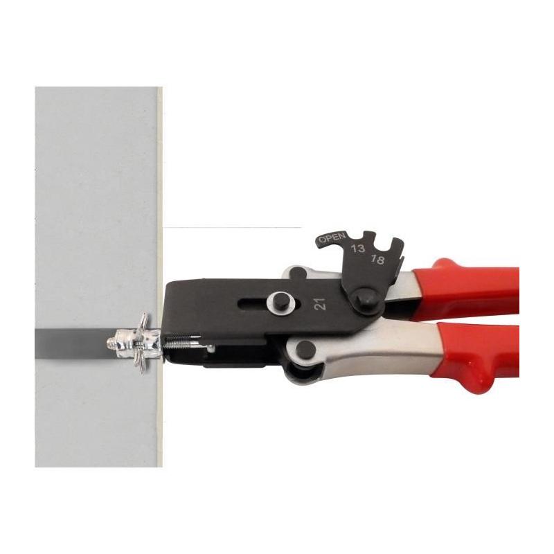 Pince à cheville métal FARTOOLS - Ø 4 à 8 mm - Rouge