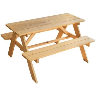 Table pique-nique en bois - Facile à monter !