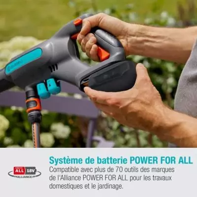 Nettoyeur moyenne pression GARDENA AquaClean 24 - Kit complet