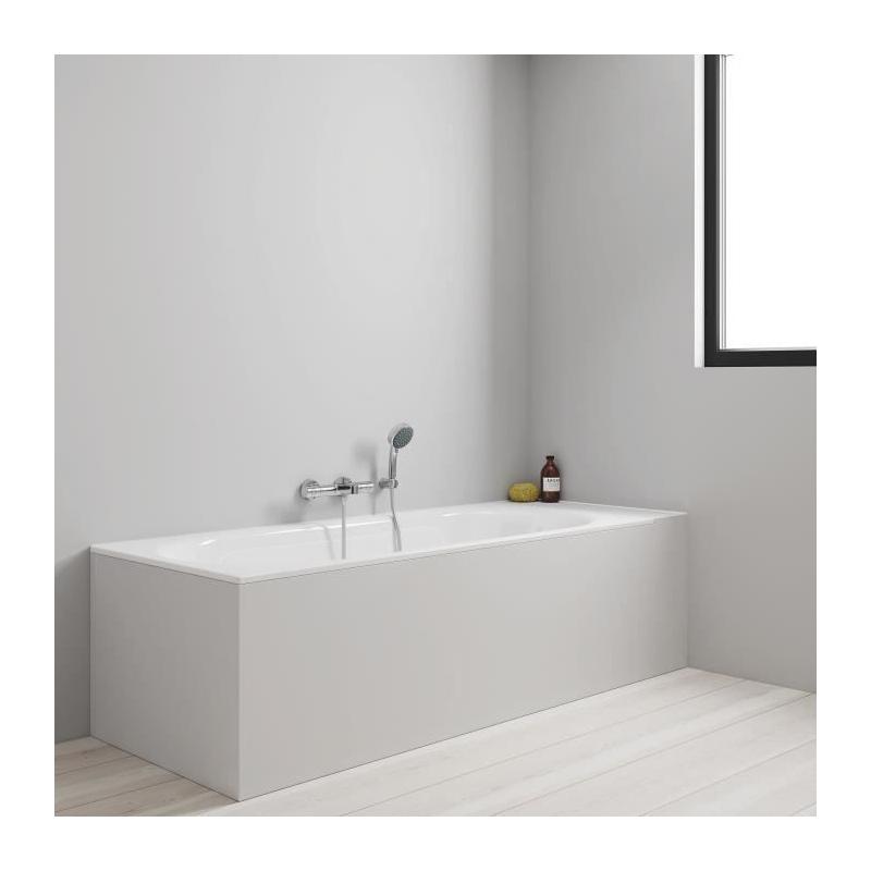 Mitigeur thermostatique bain/douche GROHE Precision Get - Chromé