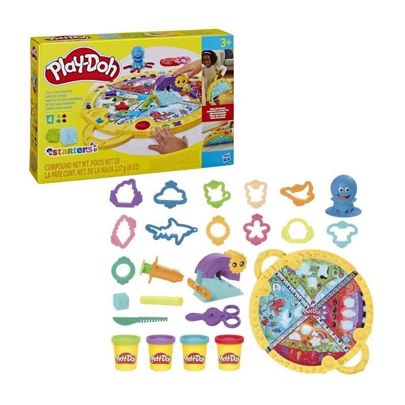 Découvrez le Play-Doh Tapis de voyage - Coffret artistique pour enfants