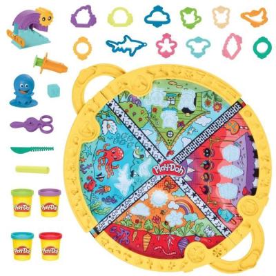Découvrez le Play-Doh Tapis de voyage - Coffret artistique pour enfants