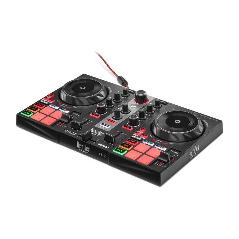 Contrôleur DJ HERCULES INPULSE 200 MK2 - Parfait pour apprendre à mixer