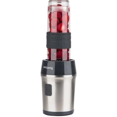 Mini blender HKoenig Smo09 avec gourdes incluses - Sans BPA - Noir