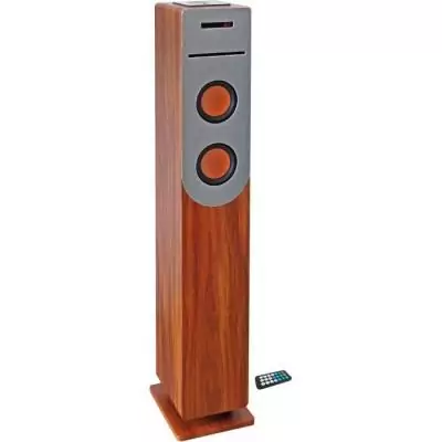 Tour de son CD Bluetooth INOVALLEY HP34-CD-WOOD 100W - USB - Bois et gris
