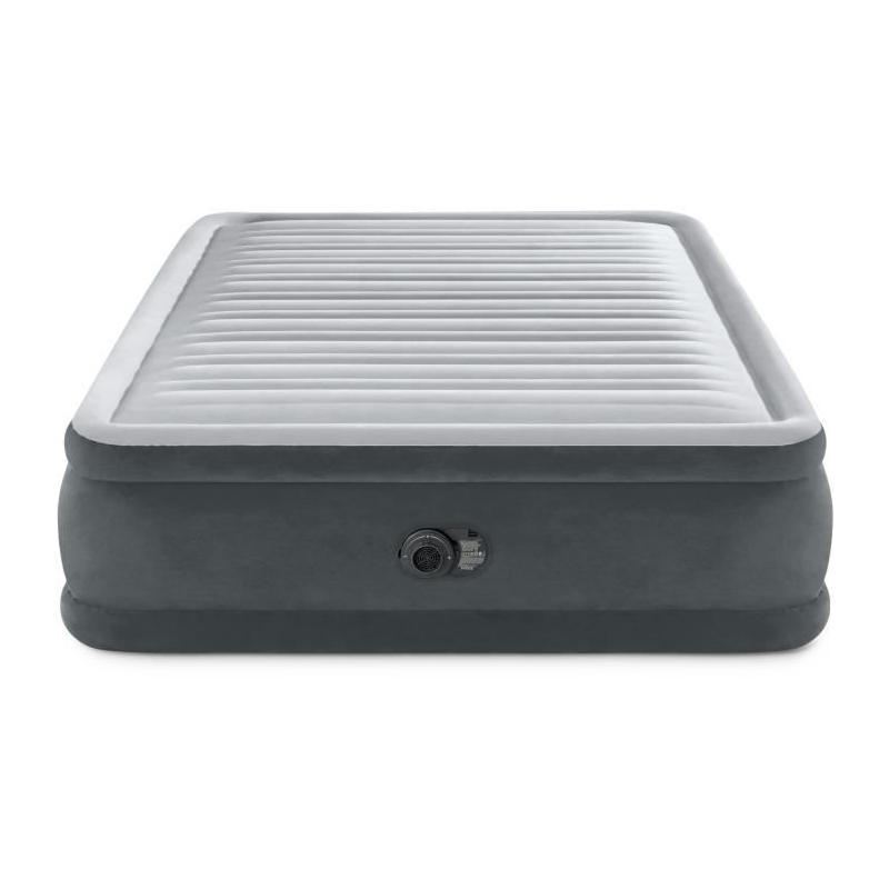 Lit d'appoint électrique 2 personnes INTEX Comfort Plush Elevated - Compact et pratique !