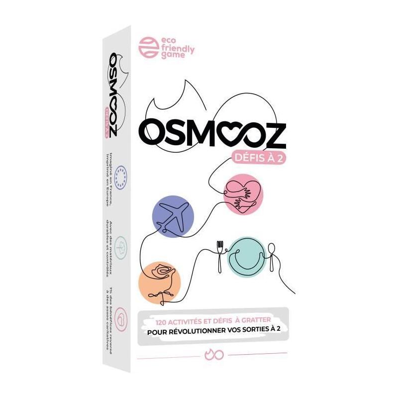 Jeu Couple - Osmooz Défis à 2 - Jeu de Carte Amusant