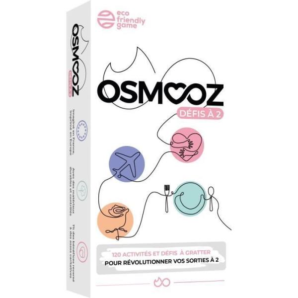 Jeu Couple - Osmooz Défis a 2 - Jeux de société - Jeu de Carte – Cadeau Femme – Cadeau Homme - Cadeau Couple Original