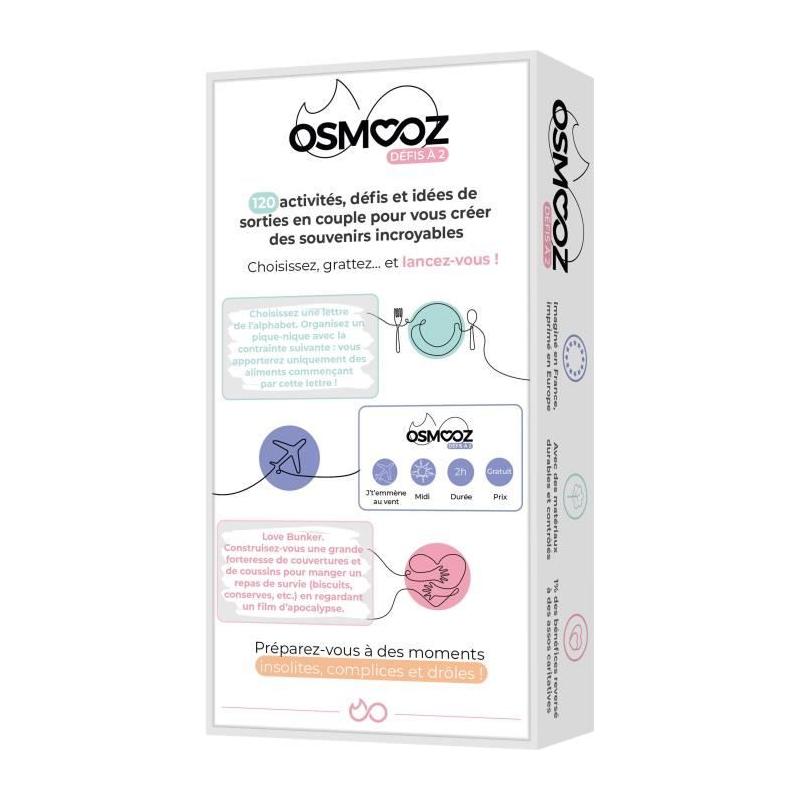 Jeu Couple - Osmooz Défis à 2 - Jeu de Carte Amusant