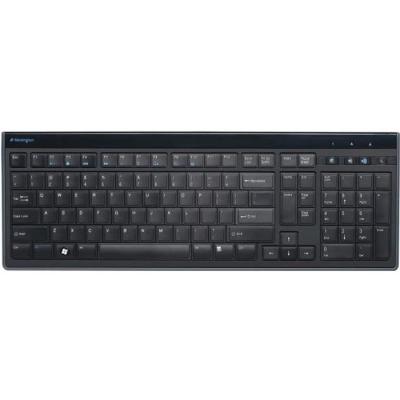 Clavier filaire Ultra Plat Kensington Advance Fit, AZERTY Noir