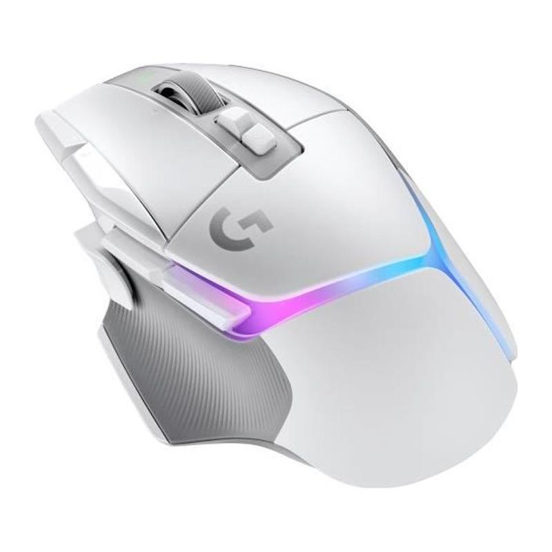 Souris gamer sans fil Logitech G502 X Plus - Blanc - Compact et performant